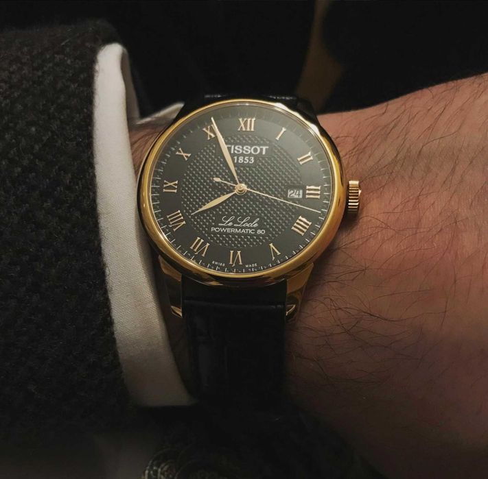 Tissot Le Locle 80h - elegancki szwajcarski męski zegarek automatyczny