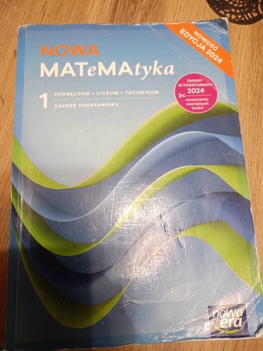 Podręcznik matematyka nowa era Nowa edycja klasa 1