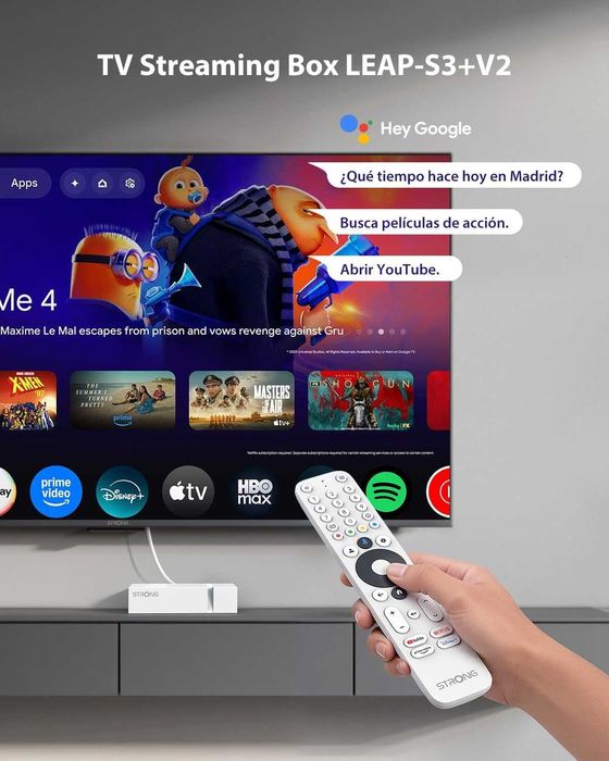 Strong Leap S3+V2 4k Android IPTV
