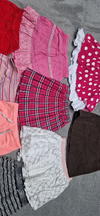 Spódnice i spodenki dla dziewczynki rozm 98cm