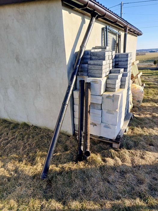 Rura komin 80mm używane