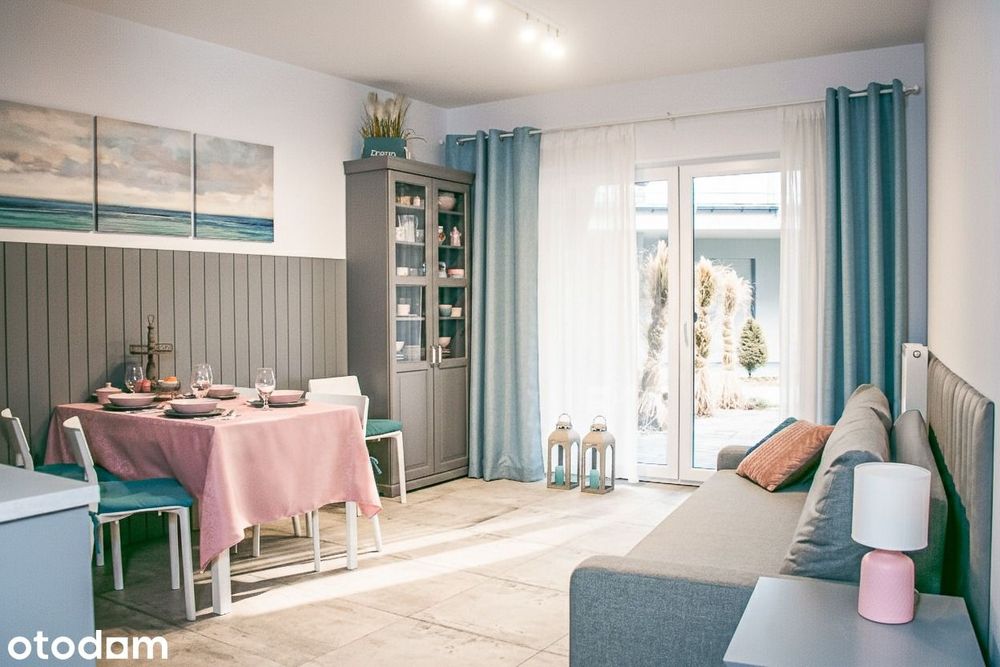 Lato nad morzem, Lux apartament BASENY, kort, parter, taras, parking