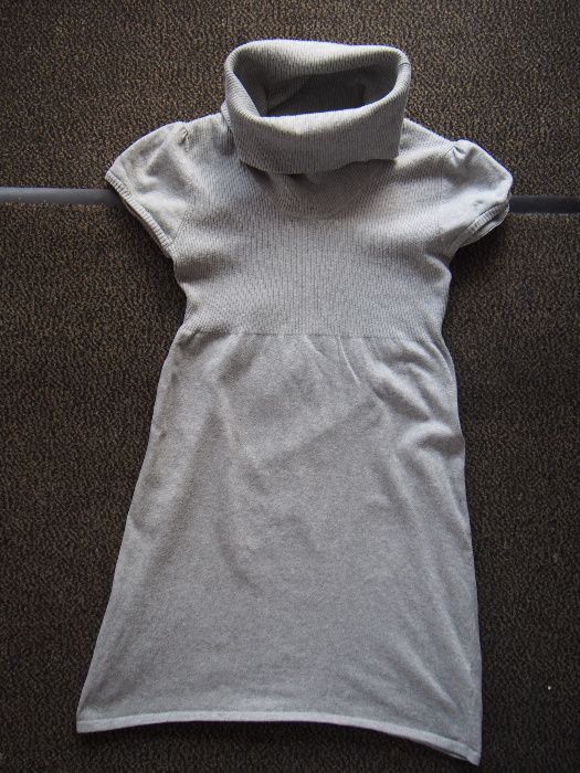 Sweter golf S/M tunika ciążowy