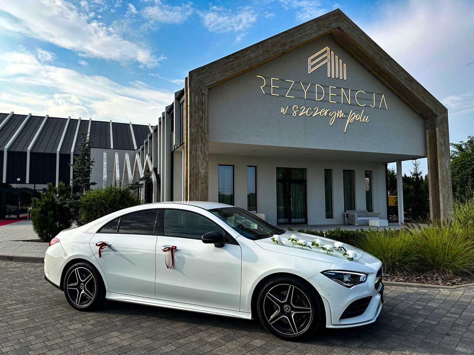 Mercedes CLA, samochód auto do ślubu