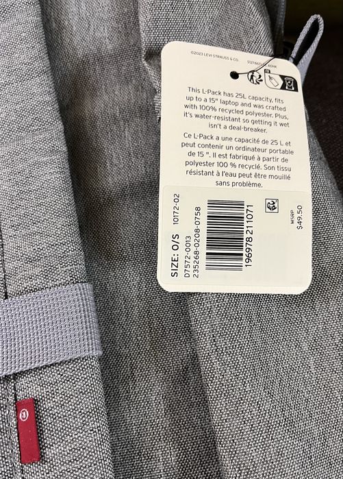 Рюкзаки L- Pack від Levi’s