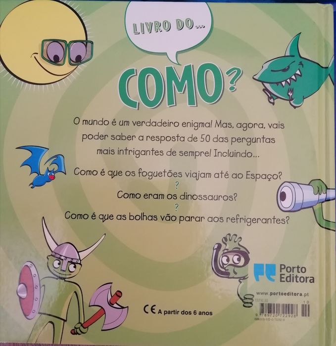 Livro para criança 'Como?'