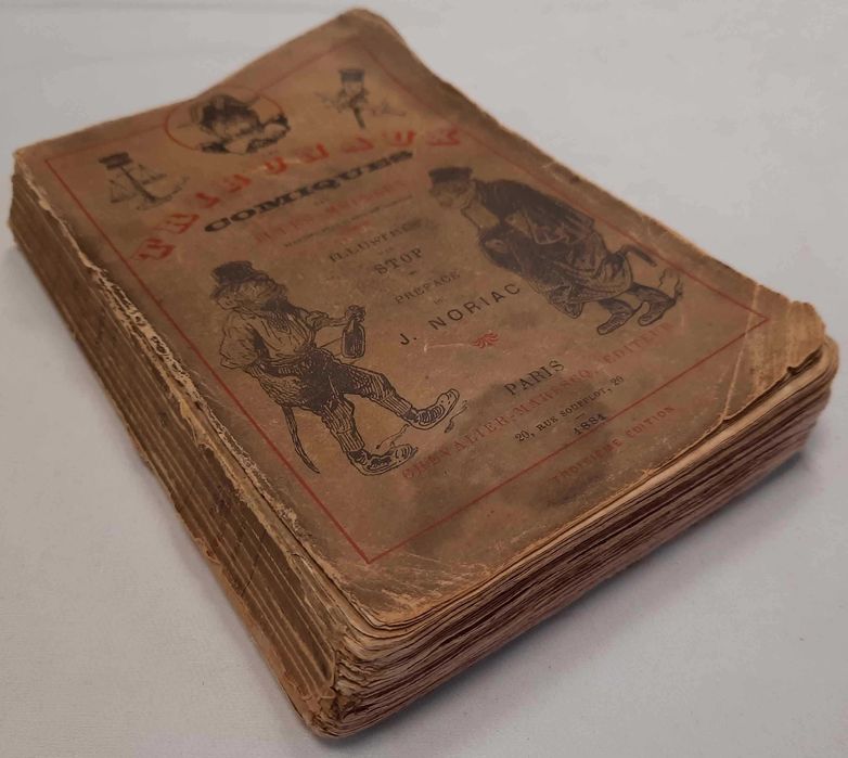 Sądy Komiksowe Jules Moinaux Les Tribunaux Comiques 1881 r. KOMIKS