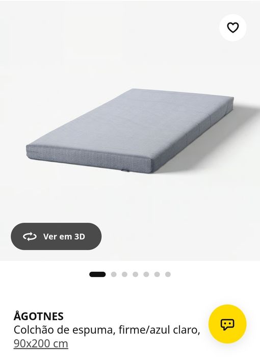 Colchão Ikea Agotnes Novo