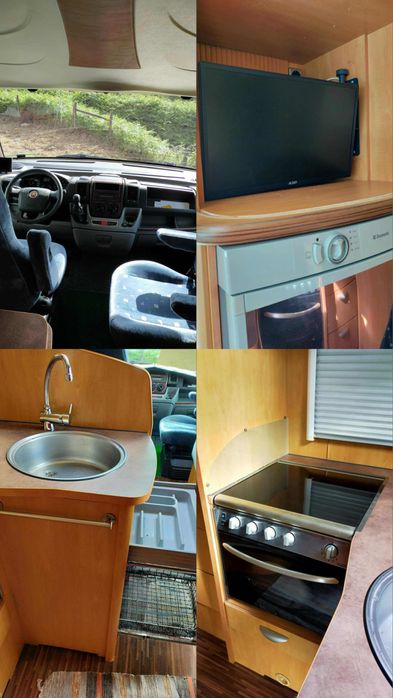 Autocaravana Fiat 6dormidas