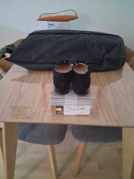 Zamszowe lordsy s-but 40