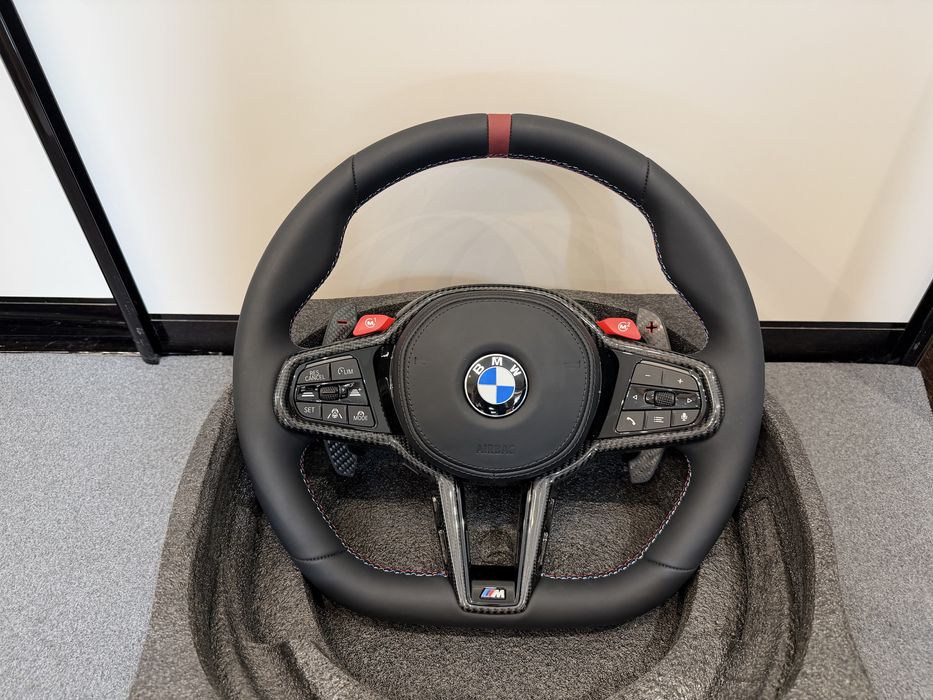 BMW M-пакет кермо LCI G Series, руль з подушкою airbag, карбон, M1, M2