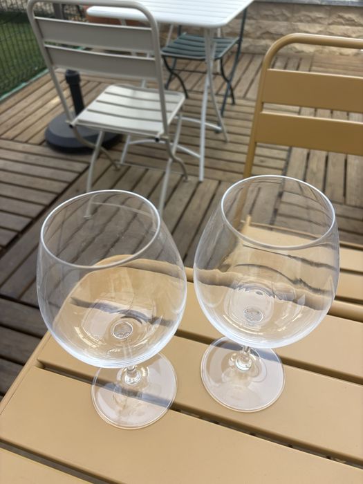 Copos de vinho “balão”