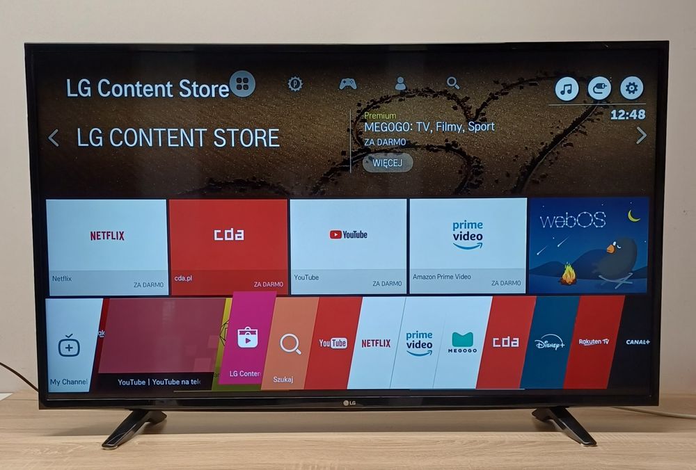 Telewizor Smart TV LG 49" 4K  DVB-T2