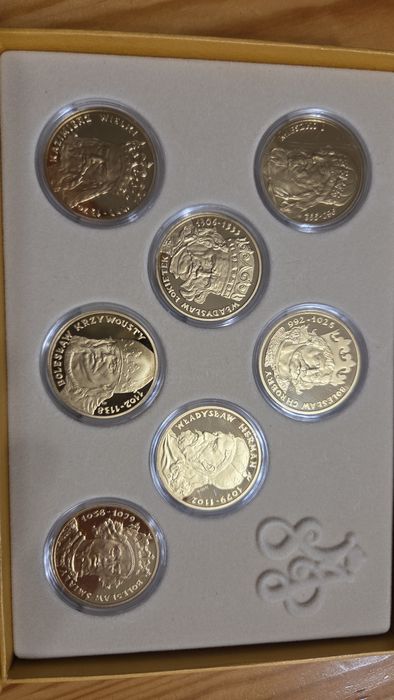 Mennica Polska Kolekcja Poczet Królów Polskich srebro Ag 925