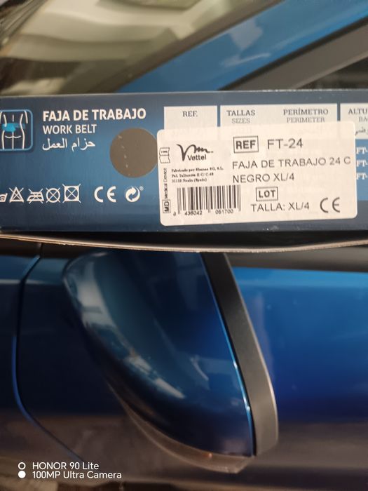 Faixa de trabalho