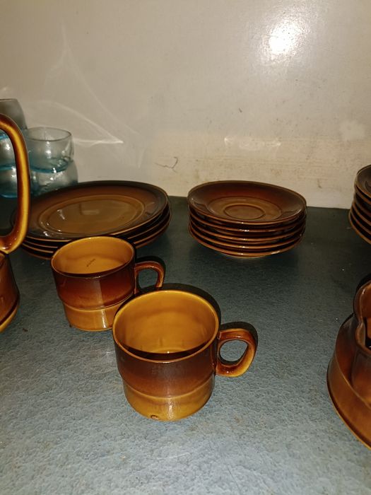 Zestaw porcelanowy Tułowice PRL