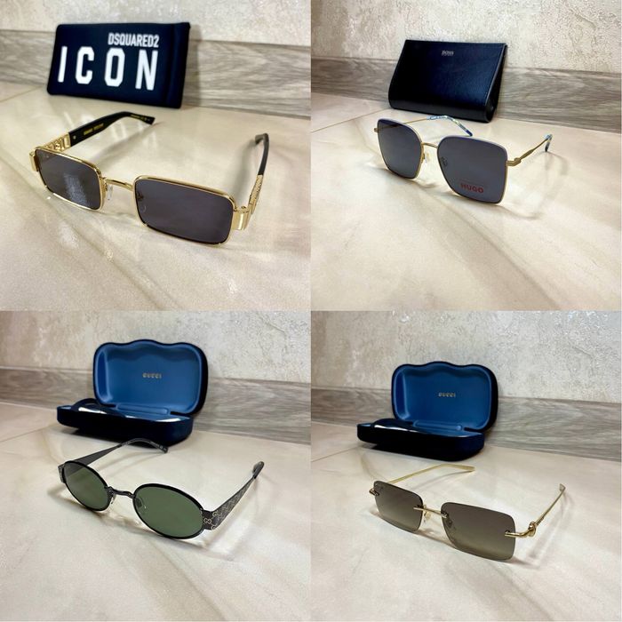 Стильні брендові сонцезахисні окуляри від Gucci, Hugo та DSQ2