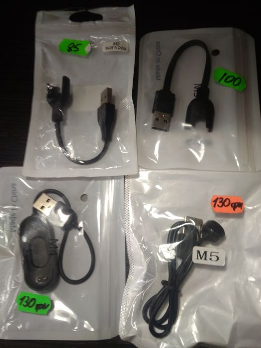 Зарядне на годинник mi band 2, 3,  5-6