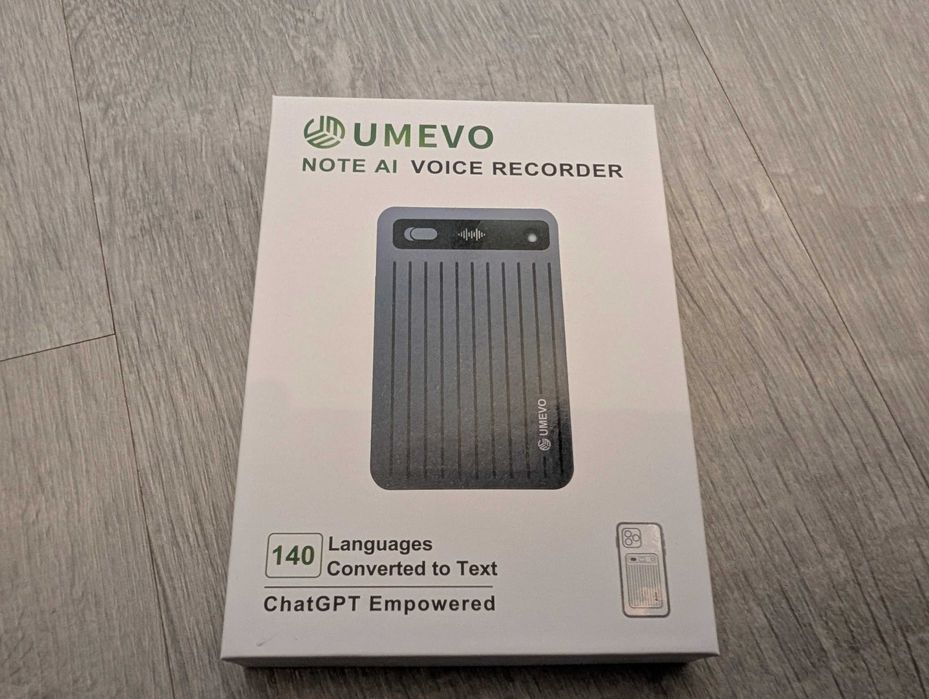 Gravador Voz AI - UMEVO Note Plus