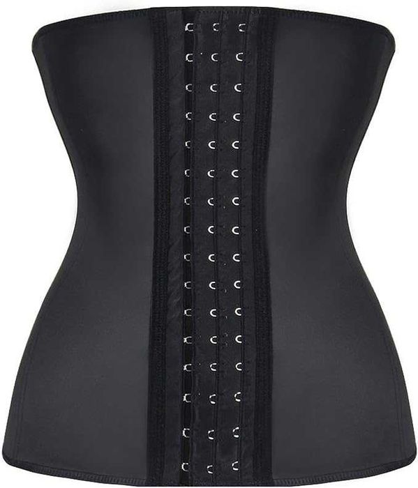 TWINS FLAME TwinsFlame damski lateksowy gorset treningowy na talię