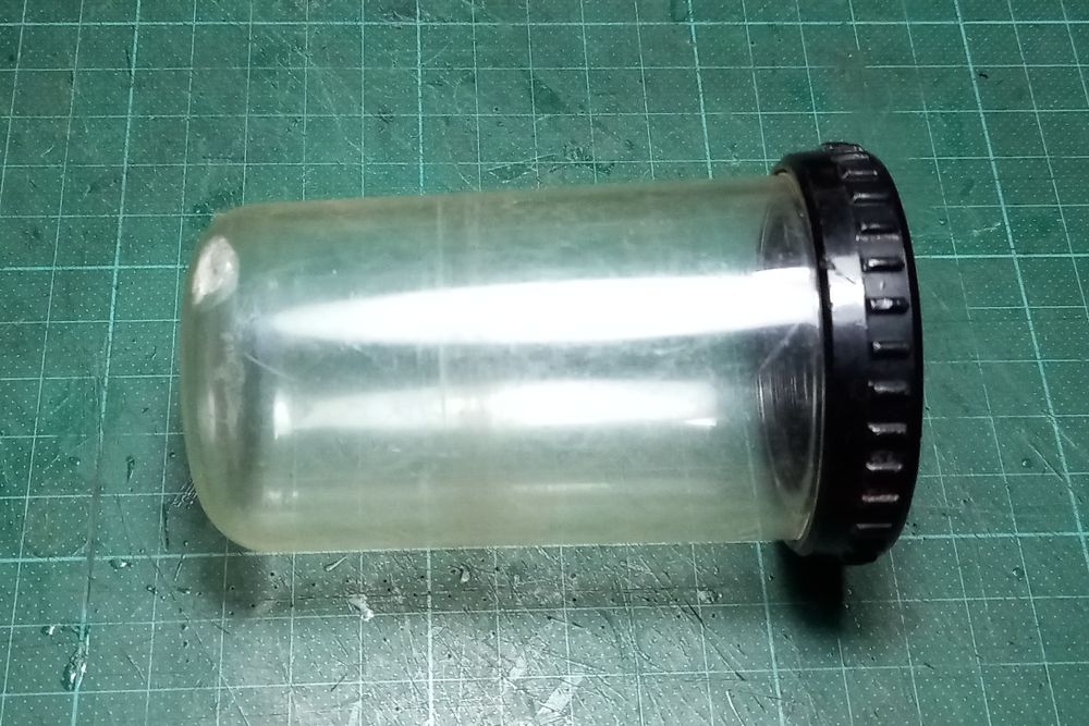 Bolha em plástico para lente Elmar 90mm f4 original