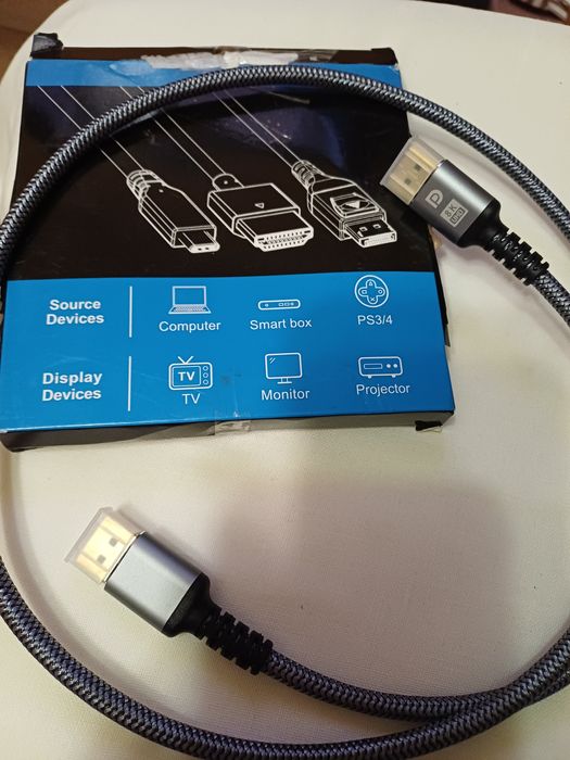 Кабель DisplayPort-HDMI 8K UHD (1метр)