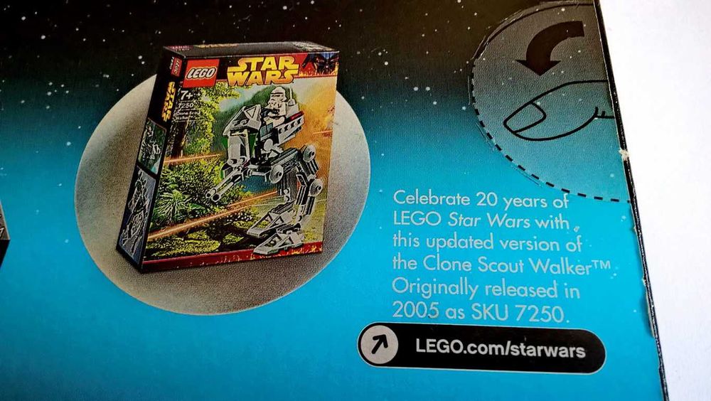 Lego Star Wars 75261 Clone Scout Walker –20thAnniversaryEdition selado