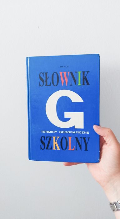 Słownik szkolny terminy geograficzny geograficzny Warszawa 1996
