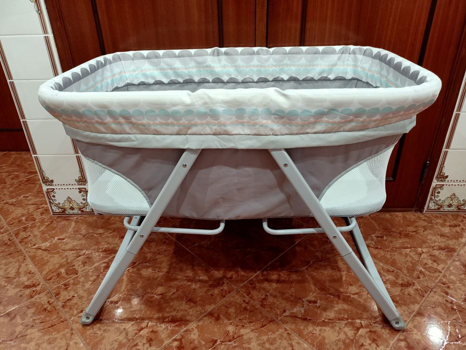 Mini berço para bebé criança quarto apartamento vivenda carro
