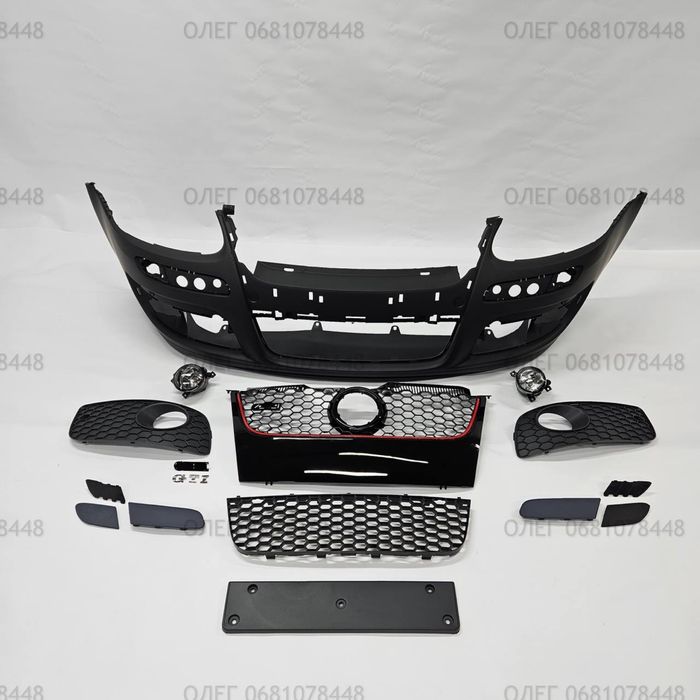 Бампер передній Volkswagen Golf 5 в стилі GTI гольф 5