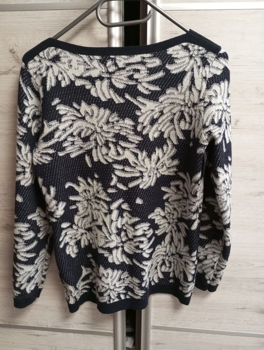 Sweter sweterek granatowy