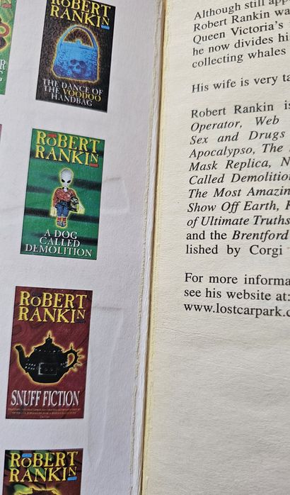 Brentford Triangle Robert Rankin książka po angielsku