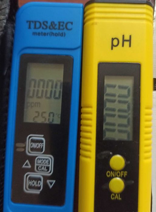 TDS &EC+PH-метр води,солемір,тестер, калібровка+акумулятори