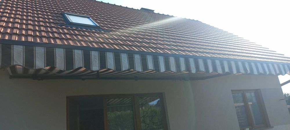 Szycie na Wymiar Markizy Parasole Piwne Barowe Słoneczne Ogrodowe