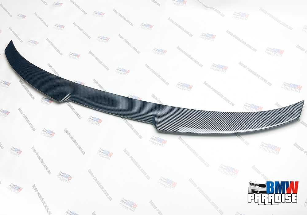 ТОП ЦЕНА! Спойлера BMW F30 F32 F36 M4 Style Черный глянец / Карбон