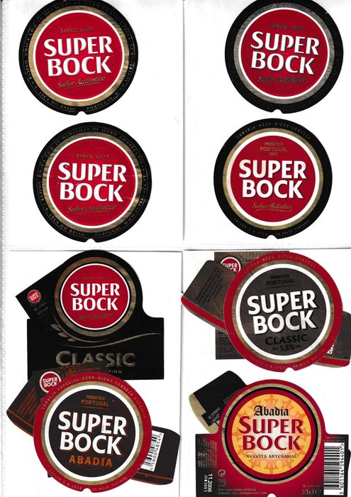 Rotulos  Cervejas Super-Bock