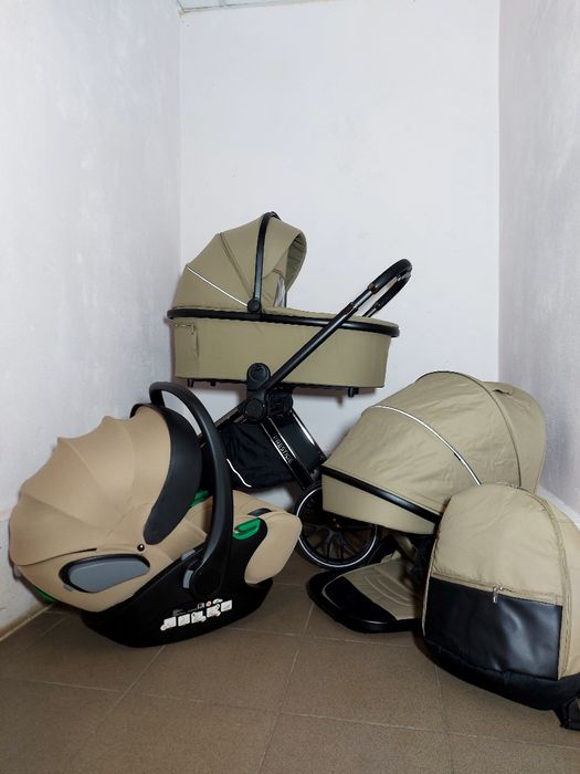 Коляска El.camino Prestige +Автокрісло El.camino I-FIX є кольори