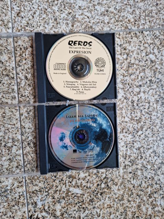 4 CD de músicas essencialmente  instrumentais