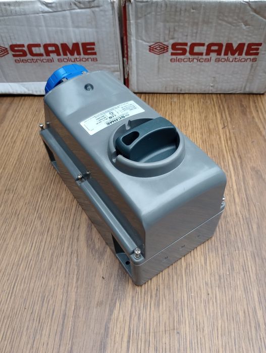 Gniazdo Natynkowe SCAME Ex 2D ADVANCE GRP 2P+E 16A 250V IP66