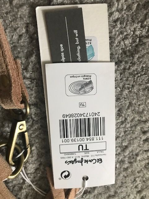 Mala Clutch Southern Cotton em pele NOVA el corte ingles