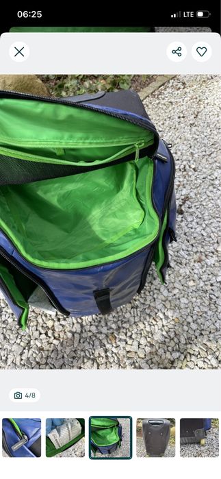 Ikea upptacka duza torba podrozna wodoodporna
