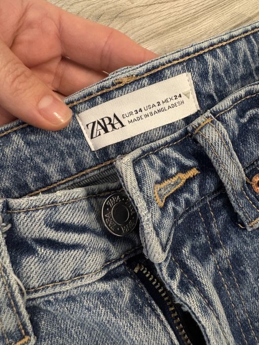 Джинси mom zara 34