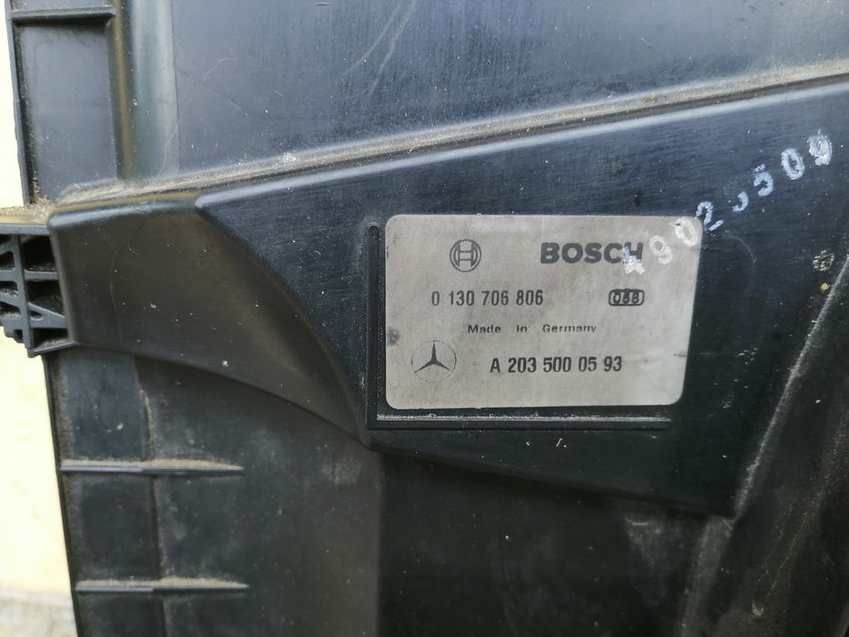 Wentylator Mercedes SLK 350 R171