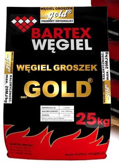 Węgiel, groszek BARTEX GOLD