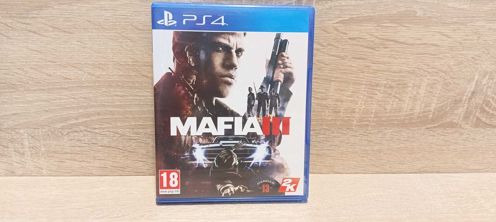 Gra Mafia III na konsolę PlayStation 4 (PS4) pudełko
