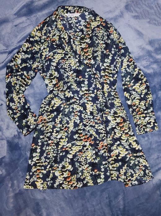 Платье с принтом  ZARA