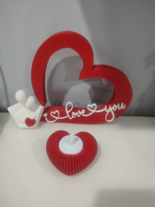 Coração I love you - Dia dos Namorados