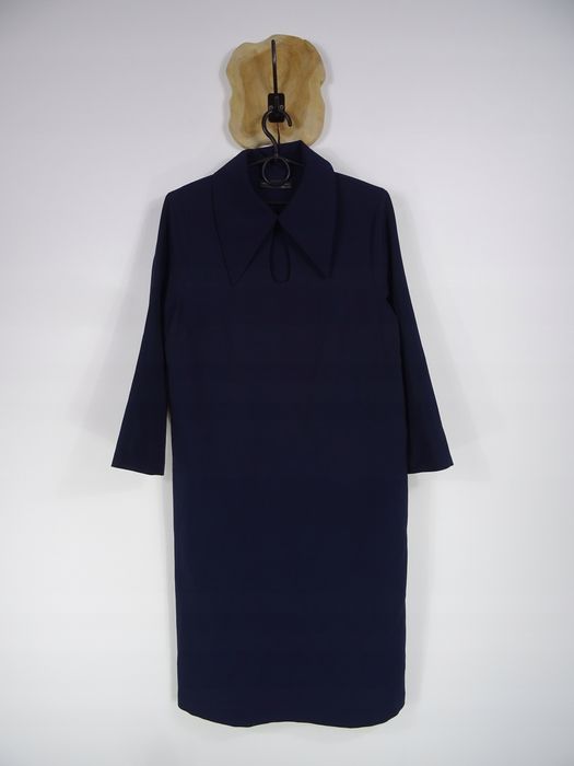 Peruzzi sukienka do pracy klasyczna midi 36 S 8