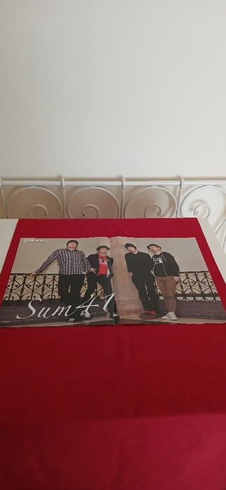 Poster Sum 41, novo