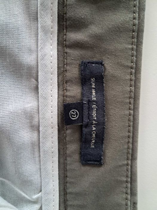 Calças Dockers Verde Slim Ankle Tamanho US 27